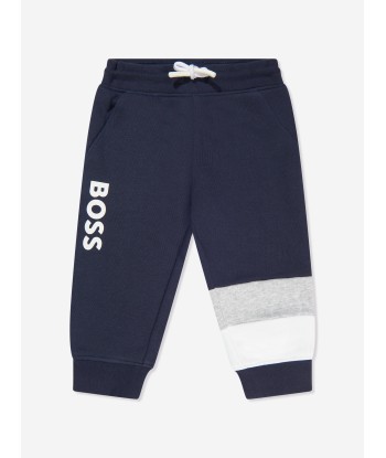 BOSS Baby Boys Logo Tracksuit In Navy les ligaments