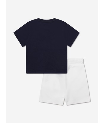 BOSS Baby Boys T-Shirt And Shorts Set In Navy Comparez plus de prix