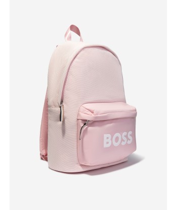 BOSS Girls Logo Backpack In Pink commande en ligne