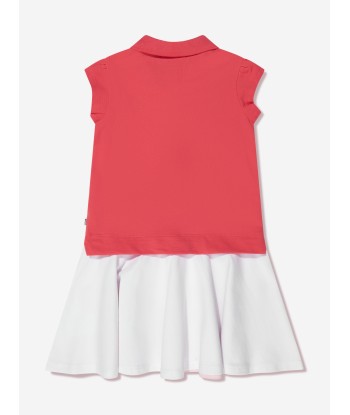 BOSS Girls Polo Dress In Red s'inspire de l'anatomie humaine