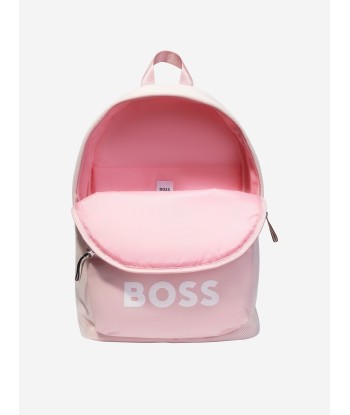 BOSS Girls Logo Backpack In Pink commande en ligne