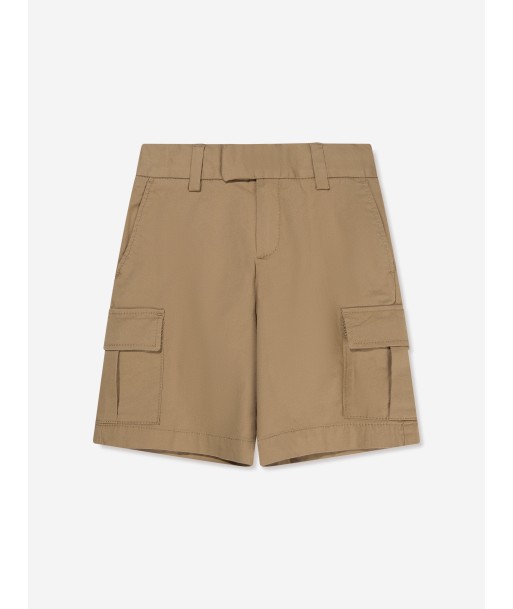 BOSS Boys Pocket Bermuda Shorts In Beige Fin de série