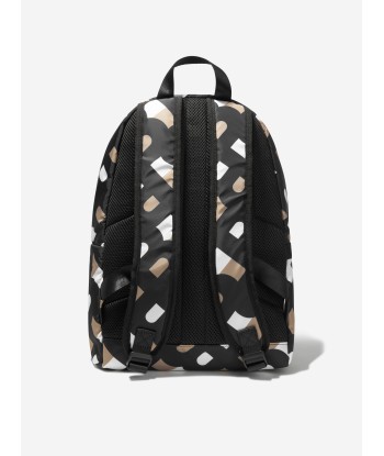 BOSS Kids Monogram Backpack In Brown Par le système avancé 