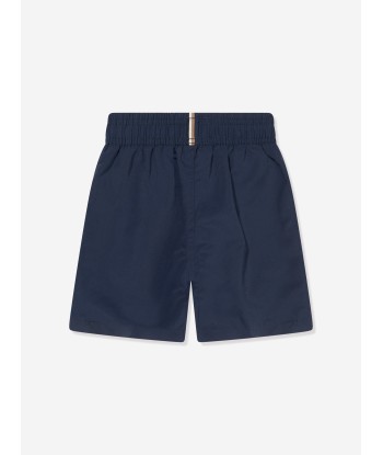 BOSS Boys Logo Swim Shorts In Navy votre restaurant rapide dans 