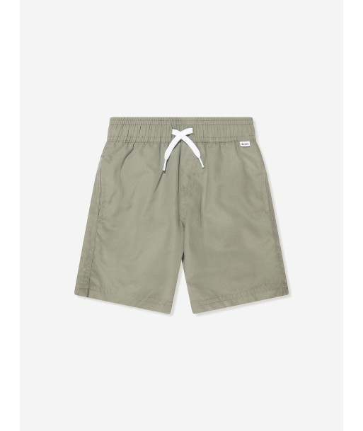 BOSS Boys Swim Shorts In Green livraison et retour toujours gratuits