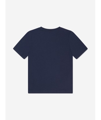 BOSS Boys Logo T-Shirt in Navy Le MVP de beaucoup