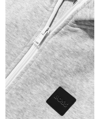 BOSS Boys Logo Print Tracksuit in Black les ligaments