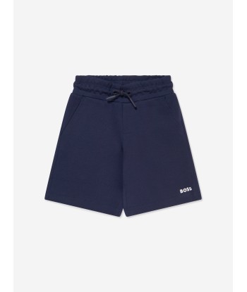 BOSS Boys Polo Shirt And Shorts Set in Blue À commander