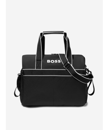 BOSS Baby Logo Changing Bag in Black vous aussi creer 