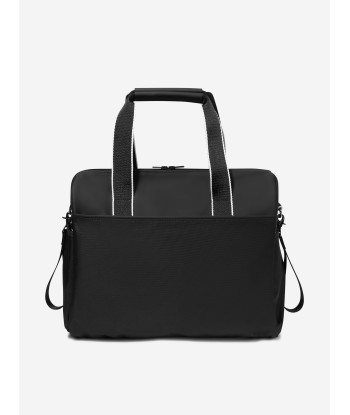 BOSS Baby Logo Changing Bag in Black vous aussi creer 