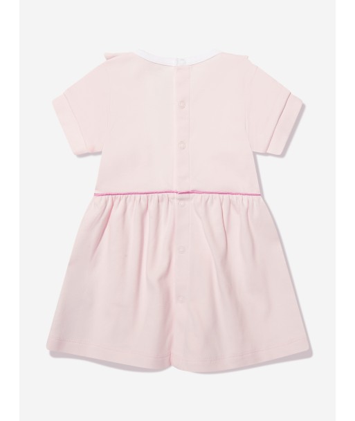 BOSS Baby Girls Organic Cotton Frilly Dress in Pink les ligaments