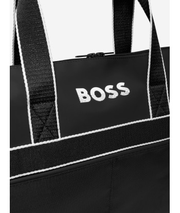 BOSS Baby Logo Changing Bag in Black vous aussi creer 