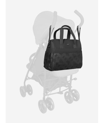 BOSS Baby Monogram Changing Bag in Black Pour