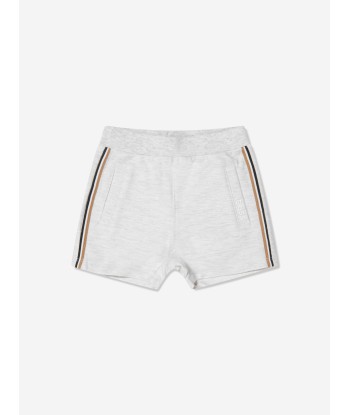 BOSS Baby Boys Organic Cotton Shorts Set in Grey de votre