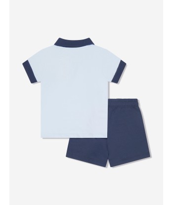 BOSS Baby Boys Polo Shirt And Shorts Set in Navy Comparez et commandez 