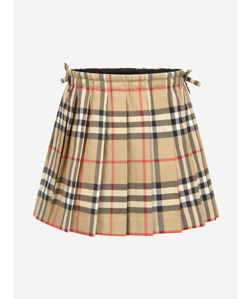 Burberry Baby Girls Vintage Check Cotton Pleated Skirt prix pour 