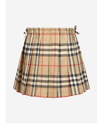 Burberry Baby Girls Vintage Check Cotton Pleated Skirt prix pour 