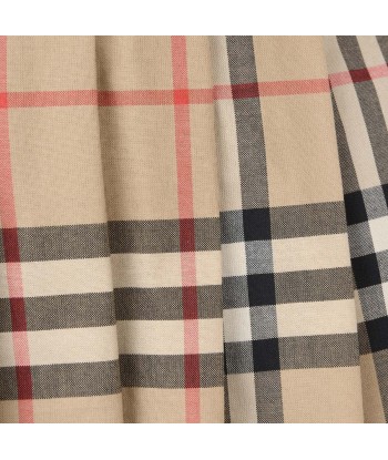 Burberry Girls Beige Vintage Check Cotton Skirt ou a consommer sur place