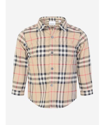 Burberry Baby Boys Vintage Check Cotton Shirt des créatures d'habitude