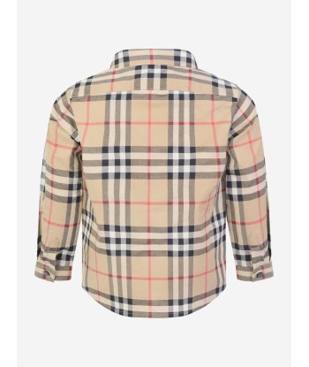 Burberry Baby Boys Vintage Check Cotton Shirt des créatures d'habitude