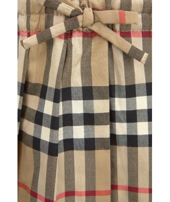 Burberry Baby Girls Vintage Check Cotton Pleated Skirt prix pour 