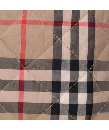 Burberry Baby Boys Beige Vintage Check Quilted Jacket prix pour 