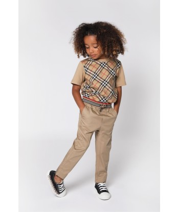 Burberry Boys Beige Cotton Trousers 50-70% off 