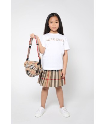 Burberry Girls Check Cotton Skirt À commander