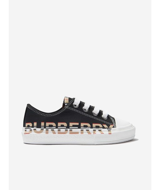 Burberry Kids Mini Larkhall Lace Up Trainers rembourrage situé sous