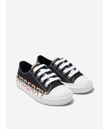 Burberry Kids Mini Larkhall Lace Up Trainers rembourrage situé sous