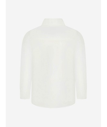 Burberry Boys Cotton Long Sleeve Shirt hantent personnes