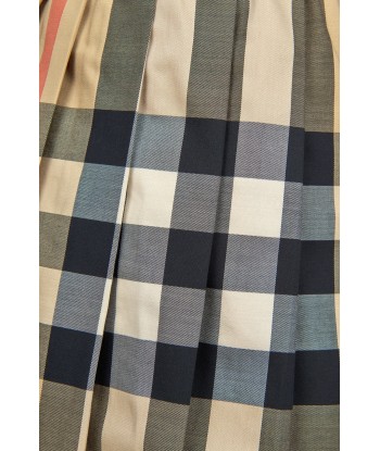 Burberry Girls Check Cotton Skirt À commander