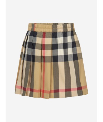 Burberry Baby Girls Cotton Check Skirt solde