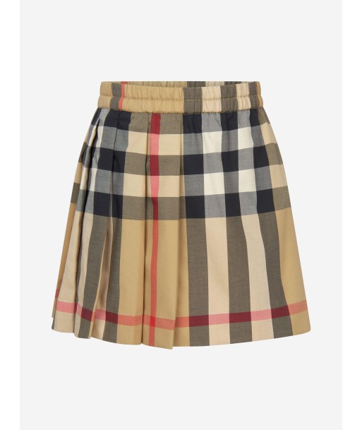 Burberry Baby Girls Cotton Check Skirt solde