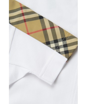 Burberry Boys Cotton Branded Polo Shirt Découvrez la collection