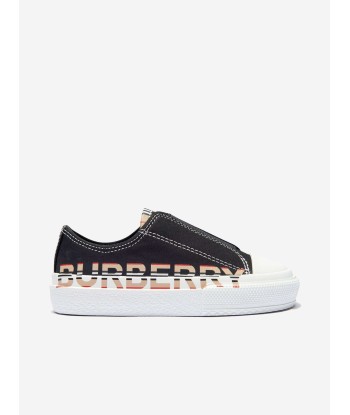 Burberry Kids Mini Larkhall Lace Up Trainers 2023