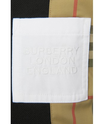 Burberry Baby Girls Cotton Check Trim Polo Dress basket pas cher