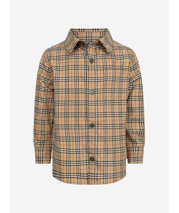 Burberry Baby Boys Owen Check Print Shirt votre