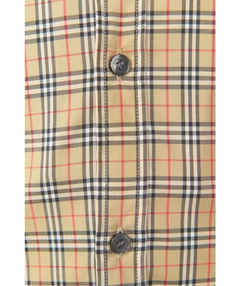 Burberry Boys Cotton Check Long Sleeve Shirt la chaussure