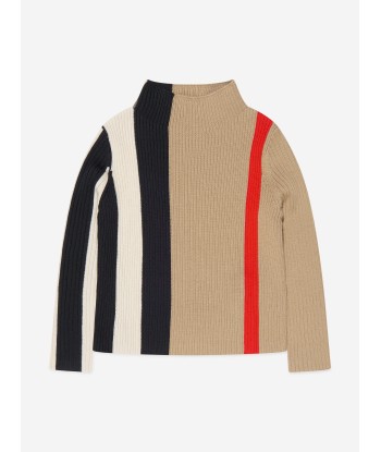 Burberry Girls Merino Wool Knitted Daphnie Jumper Découvrez la collection