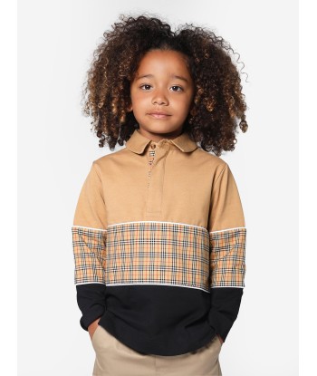 Burberry Boys Long Sleeve Gerry Polo Shirt chez Cornerstreet bien 