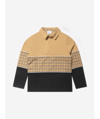 Burberry Boys Long Sleeve Gerry Polo Shirt chez Cornerstreet bien 