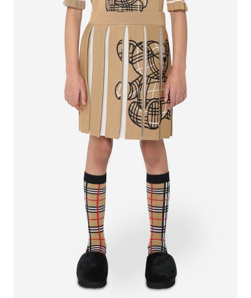 Burberry Girls Wool Avrile Bear Skirt commande en ligne