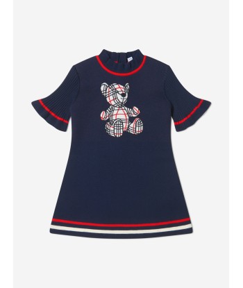 Burberry Girls Wool Knitted Avrile Bear Dress Les magasins à Paris