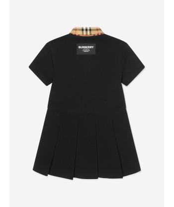 Burberry Girls Sigrid Polo Dress In Black basket pas cher