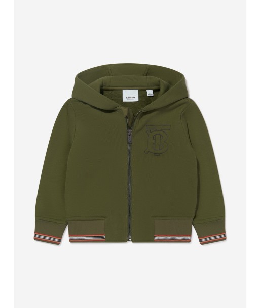 Burberry Boys Logo Lester Zip Up Hoodie store