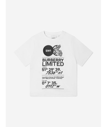 Burberry Girls Logo Print Joel T-Shirt le concept de la Pate a emporter 