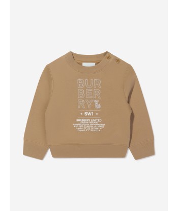 Burberry Baby Boys Joel Logo Print Sweatshirt Jusqu'à 80% De Réduction