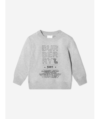 Burberry Boys Logo Print Joel Sweatshirt Faites des économies