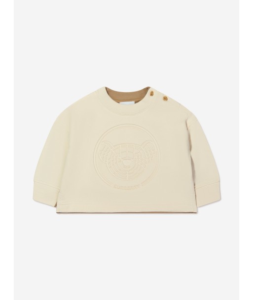 Burberry Baby Girls Aubrey Bear Logo Sweatshirt Faites des économies